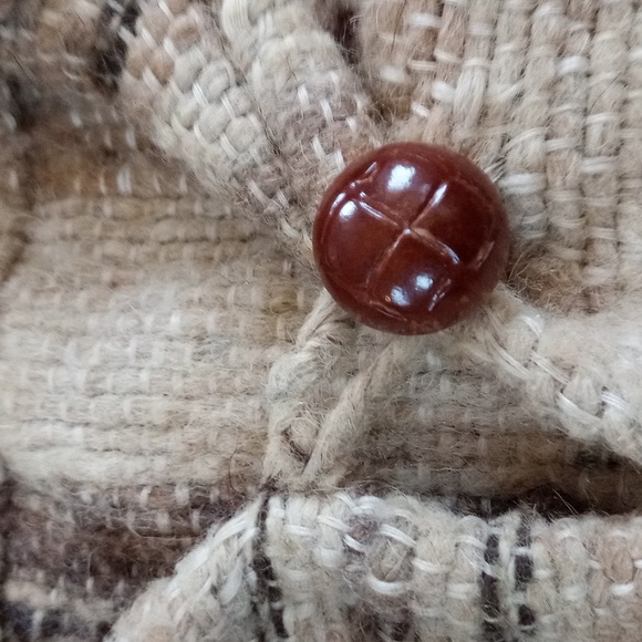 Vintage Handmade Wool Hood PONCHO  UNISEX - Picture 4 of 5